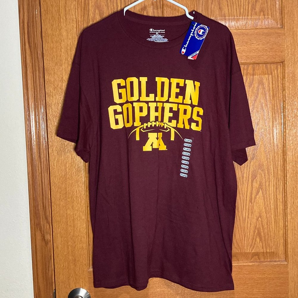 CHAMPION MINNESOTA GOLDEN GOPHERS Men's XL Shirt